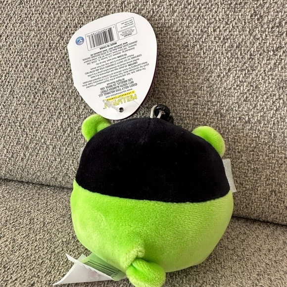 Nwt Squishmallows Len Frankenstein Bear Halloween Clip 3" - Picture 2 of 2